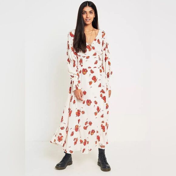 Free people so sweetly midi dress size XS - Picture 3 of 14